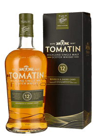 Tomatin 12YO Single Malt Whisky 1L