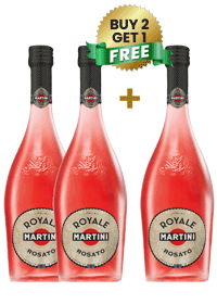 Martini Royale Rosato 75 Cl (Buy 2 Get 1 Free)