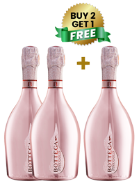 Bottega Pink Gold Prosecco Doc Rose 75Cl (Buy 2 Get 1 Free)