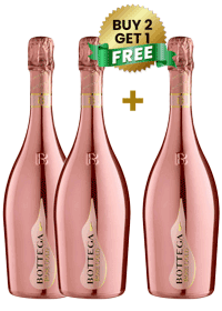 Bottega Rose Gold Vino Spumante Pinot Nero 1.5 Liter Buy 2 Get 1 Free