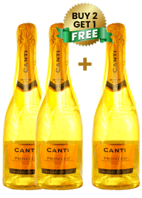 Canti Prosecco DOC Extra Dry Millesimato Special Edition 75 Cl. (Buy 2 Get 1 Free)
