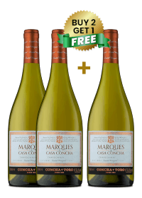 Marques De Casa Concha Chardonnay 75Cl (Buy 2 Get 1 Free)