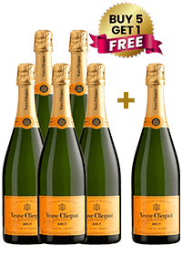 Veuve Clicquot Brut 75Cl (Buy 5 Get 1 Free)