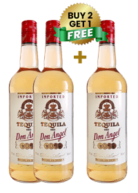 Don Angel Tequila Oro 1L Buy 2 Get 1 Free