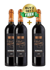 Chateau Poncharac Bordeaux Rouge 75Cl (Buy 2 Get 1 Free)