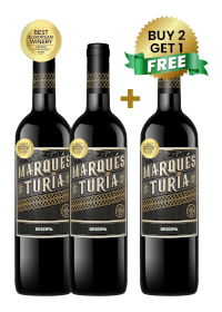 Marques Del Turia Tinto Reserva 75Cl (Buy 2 Get 1 Free)