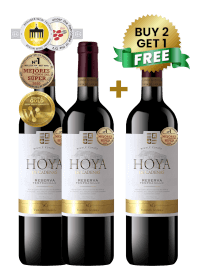Hoya De Cadenas Single Estate Reserva Tempranillo 75Cl (Buy 2 Get 1 Free)