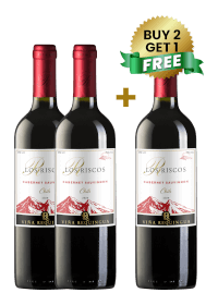 Los Riscos Cabernet Sauvignon 75Cl (Buy 2 Get 1 Free)