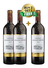 Chateau Grand Desir Bordeaux Rouge 75Cl (Buy 2 Get 1 Free)