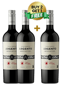 Argento Estate Bottled Organic Malbec 75Cl (Buy 2 Get 1 Free)