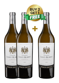Chateau Saint-Robert Poncet-Deville Graves Blanc 75Cl (Buy 2 Get 1 Free)