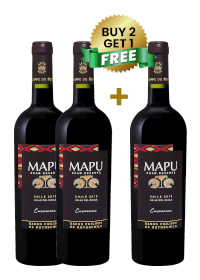 Mapu Gran Reserva Carmenere 75Cl (Buy 2 Get 1 Free)