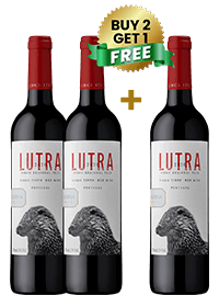 Lutra Vinho Regional Tejo TInto 75 Cl (Buy 2 Get 1 Free)