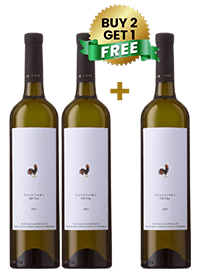 Papagiannakos Savatiano Old Vines Dry White Wine 75Cl (Buy 2 Get 1 Free)