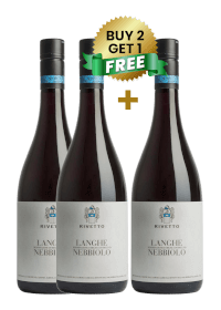 Rivetto Langhe Nebbiolo Doc 75Cl (Buy 2 Get 1 Free)