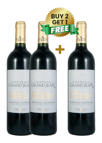 Chateau Grand Jean Bordeaux Superieur 75Cl (Buy 2 Get 1 Free)