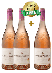 Baron D'Arignac Rose Wine 75Cl Buy 2 Get 1 Free