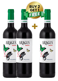 Aragus Vino Ecologico 75Cl (Buy 2 Get 1 Free)