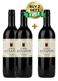 Comte Alexandre Vin Rouge 75Cl (Buy 2 Get 1 Free)