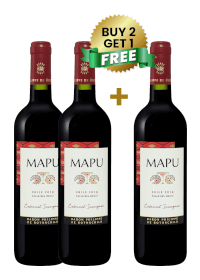 Mapu Cabernet Sauvignon 75Cl (Buy 2 Get 1 Free)