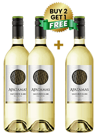 Apatamas Sauvignon Blanc 75Cl (Buy 2 Get 1 Free)