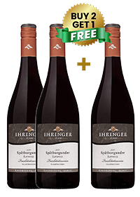 Ihringer Spatburgunder Rotwein Qualitatswein Halbtrocken Baden (Buy 2 Get 1 Free)