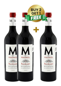 M De Magnol Bordeaux Merlot Cabernet Sauvignon 75Cl (Buy 2 Get 1 Free)