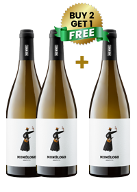 Monologo Arinto P24 Vinho Verde White 75 CL (Buy 2 Get 1 Free)