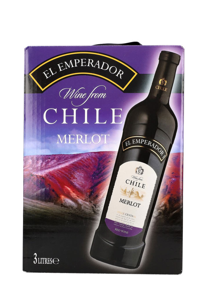 El Emperador Merlot Red 3Lt