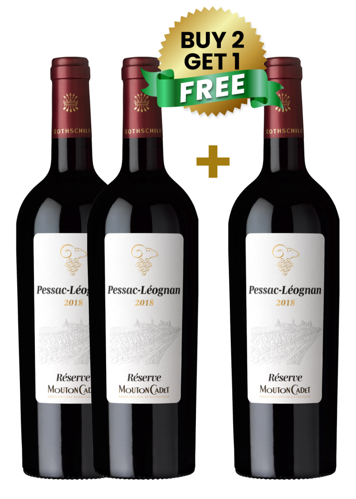 Mouton Cadet Reserve Pessac-Leognan 75Cl (Buy 2 Get 1 Free)