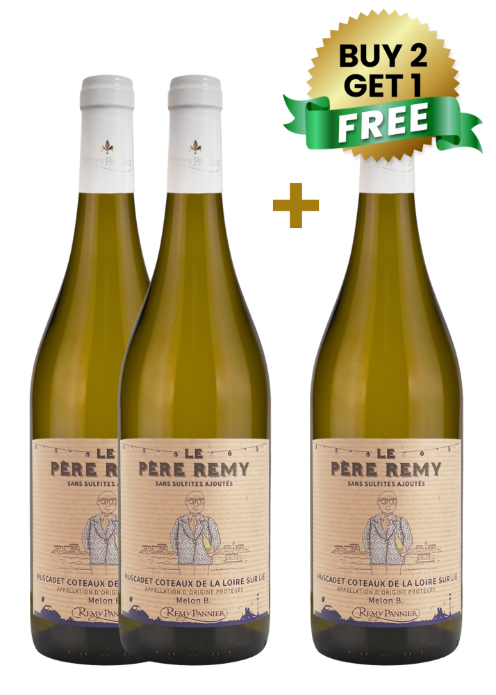 Remy Pannier Le Pere Remy Muscadet Coteaux De La Loire Sur Lie 75Cl (No Added Sulphites) (Buy 2 Get