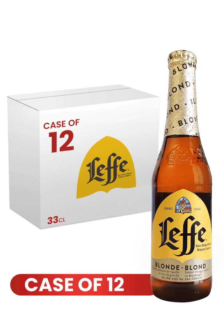 Leffe Blonde Btl 33 CL X 12 Case