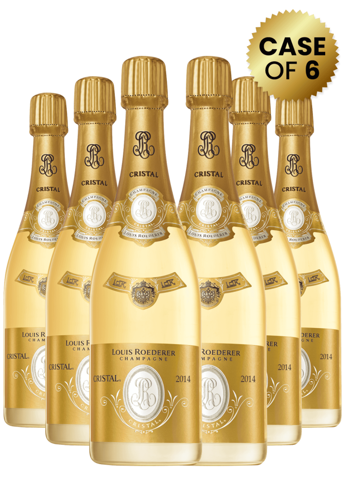 6 Btls Louis Roederer Cristal 75 Cl