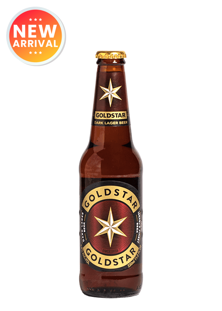 Goldstar Dark Lager Beer Bottle 33Cl