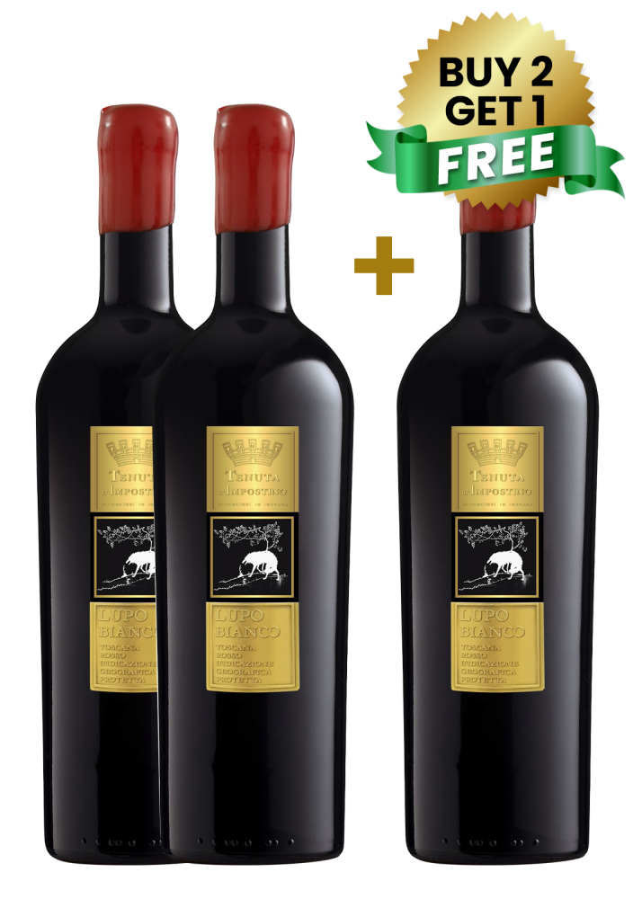 Tenuta L'Impostino Lupo Bianco Toscana Rosso 2013 75Cl (Buy 2 Get 1 Free)