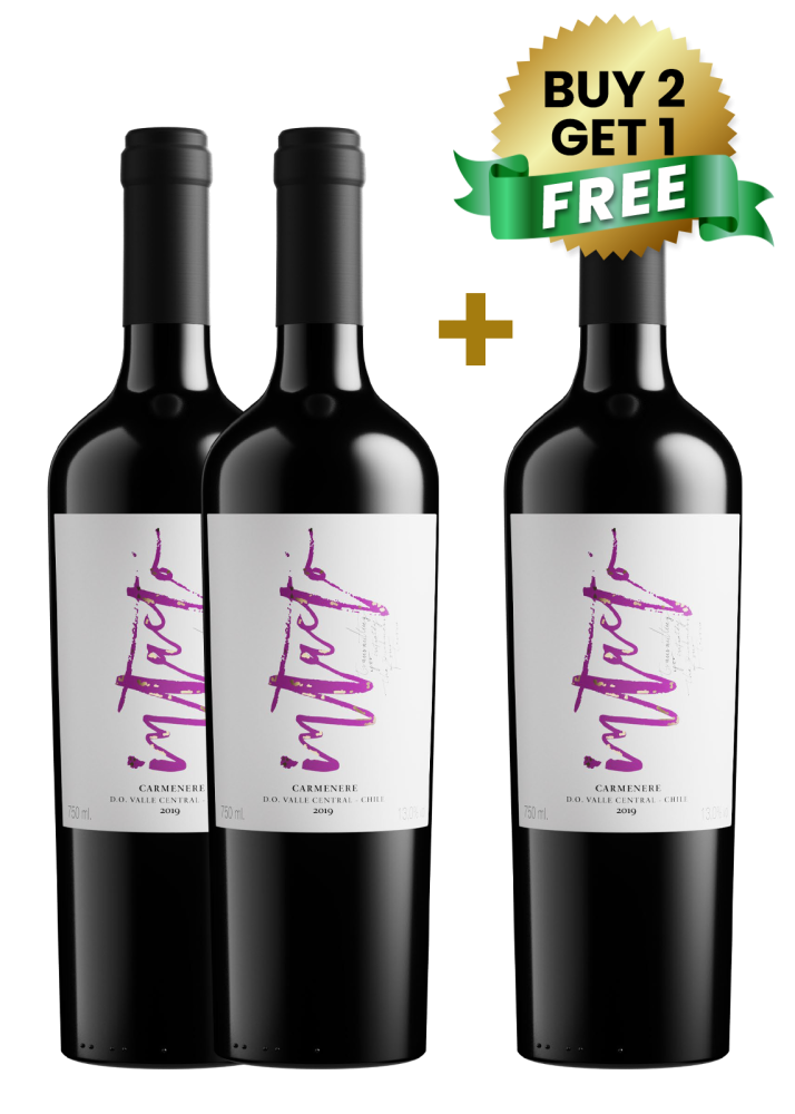 Intacto Carmenere 75Cl (Buy 2 Get 1 Free)