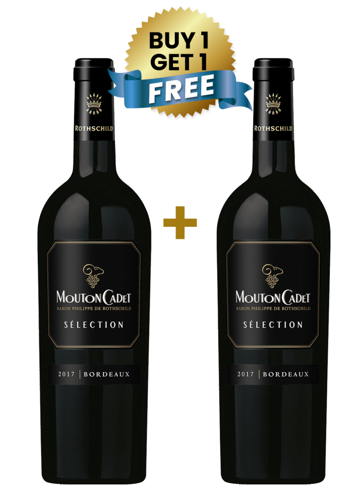 Mouton Cadet Selection Bordeaux Rouge 75 Cl (Buy 1 Get 1 Free)