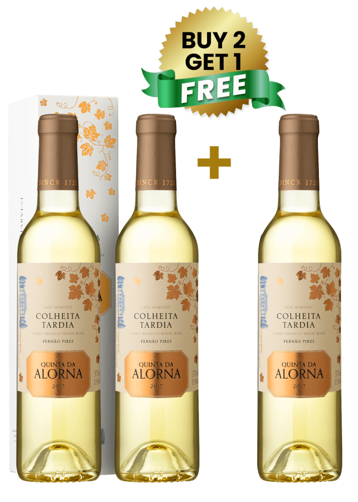 Quinta Da Alorna Colheita Tardia Late Harvest Vinho Branco 37.5 Cl (Buy 2 Get 1 Free)