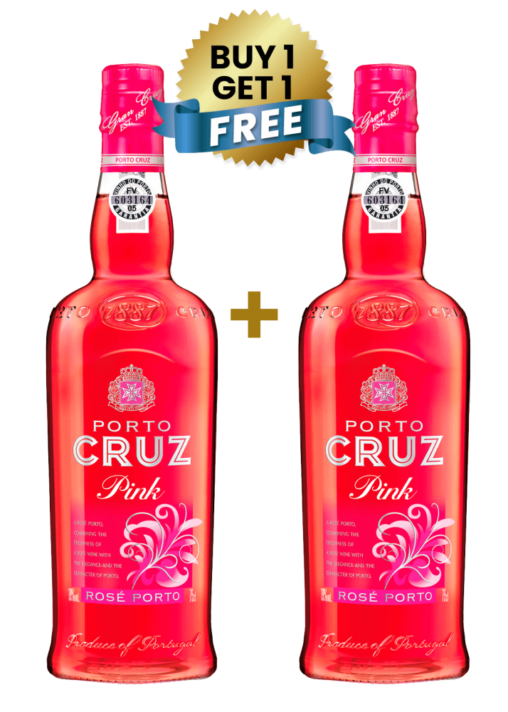 Porto Cruz Pink Rose Porto 75Cl (Buy 1 Get 1 Free)