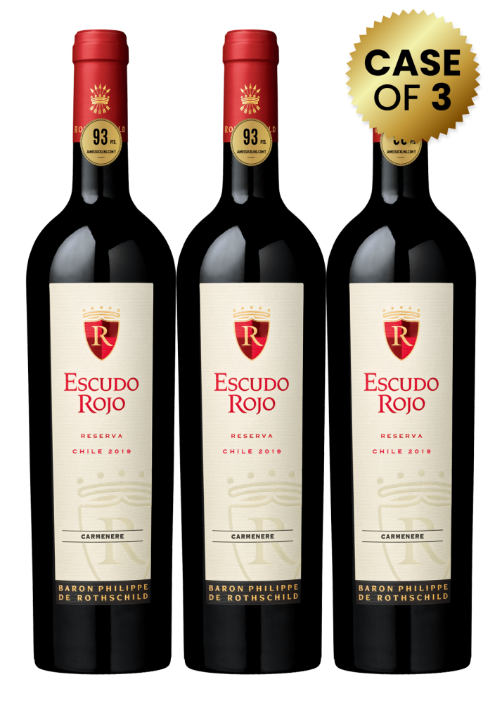 Escudo Rojo Reserva Carmenere 75Cl (Buy 3 Bottles Promo)