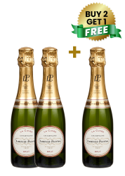 Laurent Perrier La Cuvee Brut 37.5Cl (Buy 2 Get 1 Free)