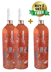 Vino Dessera Purnese Blush Dry Rose 75cl (Buy 2 Get 1 Free)