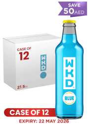 WKD VODKA BLUE BOTTLE 27.5 CL X 12 Promo