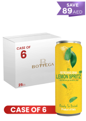 Bottega Lemon Spritz Can 25Cl X 6 Cans Promo