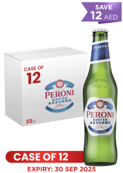 Peroni Nastro Azzuro Btl 33 CL X 12 Case