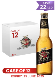 Miller Genuine Draft Btl 33 CL X 12 Case