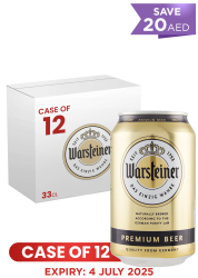 Warsteiner Premium Can 33 CL X 12 Case