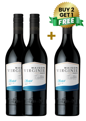 Maison Virginie Merlot 75Cl (Buy 2 Get 1 Free)