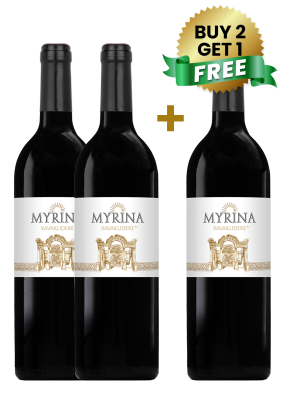 Kavaklidere Myrina Dry Red 75cl (Buy 2 Get 1 Free)