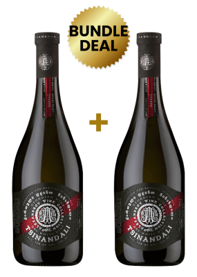 2 Btls Alexandrov Wine Collection Tsinandali Dry White 75Cl Promo